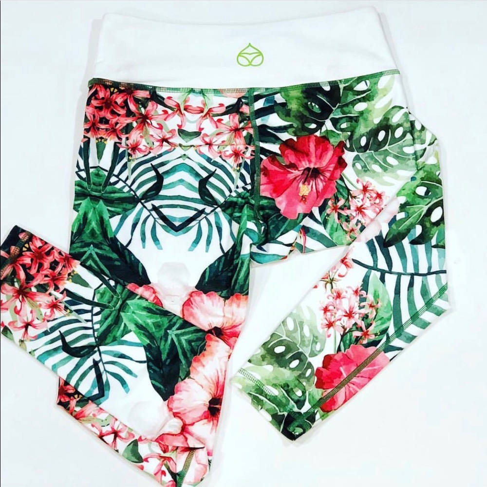 🌸 Floral leggings